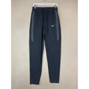 Nike Pants Mens S Black Showtime Basketball Athletic Tapered Stretch Pant